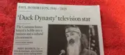 OBITUARY 1946 - 2025 PHIL ROBERTSON DUCK DYNASTY REALITY TELEVISION STAR
