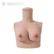 Roanyer C Cup Silicone Breast Forms Realistic Fake Boobs Costumes for CD DQ Cos