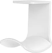 Coehaopike Headphone Hangers, Under-Desk Headphone Hook,Headphone Wall Mount with Adhesive Glues,Include Removable Adhesive Strips for Easy, (White)