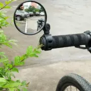 Mountain Bike Rearview Mirror Bicycle Handlebar Convex Rear View Mirror Bar End