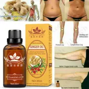 Belly Drainage Ginger Oil Natural Therapy Lymphatic Essential Massage Liquid