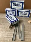 Duo Fast 3008-D 4 Box 20000 Piece 1/4" Staples Paper Tacking Padding Tacker New