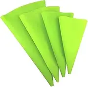 UTHCLO 8pcs Silicone Icing Piping Bags Reusable Pastry Bags in 4 Sizes Cake Decorating Tool for Cupcakes Cookies Muffins