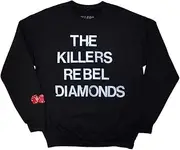 [Rock Off officially licensed products] The Killers Tour 24 Rebel Diamonds Stacked Sweatshirt