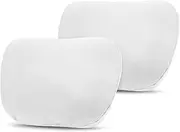Compatible with Tesla Model 3 Model Y Headrest Neck Pillow Compatible with Model3 Seat Lumbar Cushion Headrest Neck Compatible with Tesla Aar ModelY Accessories (Color : 01)