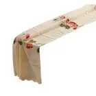 Christmas Tablecloth Rectangle Table Cloth with Bell Pattern 55" x 94" Christmas