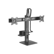 Brateck Dual Screens Vertical Lift Monitor Stand Thin Client Cpu Mount