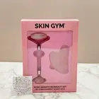 Skin Gym Rose Quartz Workout Set Gua Sha and Roller - Sealed & 100% Authentic