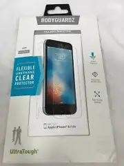 BodyGuardz - UltraTough Clear ScreenGuardz, Crystal Anti-Microbial Screen...