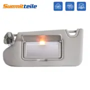 Sun Visor Gray Driver Side W/ Mirror For 2013-2016 Nissan Altima with Lamp