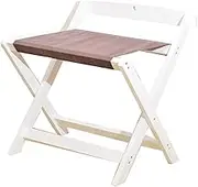 Suitcase Stand,Vintage Luggage Rack for Guest Room,Wooden Folding Suitcase Luggage Stand,Hard Bamboo Wood Luggage,Foldable Luggage Rack for Hotel Home White