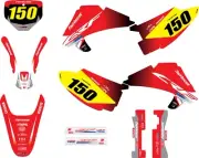 Honda CRF 230 F 2003 - 2007 Custom Graphic kit PRO style decals / stickers