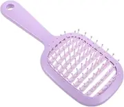SAFIGLE Vented Hair Brush for Women Men Compact Paddle Comb for Wet Dry Hair Static Design for Curly Straight Styles Comfortable Grip for Easy Styling