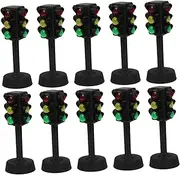 CIYODO 20 Pcs Traffic Light Model Traffic Light for Signal Light Toy Traffic Light Decor Sound Traffic Light Traffic Signals Lamp Toys Mini Traffic Light Traffic Light Lamp Globe Abs