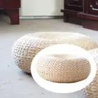 Pure Handmade Straw Sitting Cushion Tatami Floor Mat Room Yoga Seat Mat 40cm