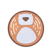 10Pcs PVC Drink Cup Pad Non-slip Heat Resistant Tableware Coaster Round Cartoon Colorful Cup Mat Kitchen Accessories