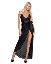 Playboy Bunny Noir Slip By Roma Made In The USA