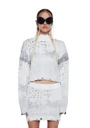 [Current Mood] Sassy Views Distressed Sweater
