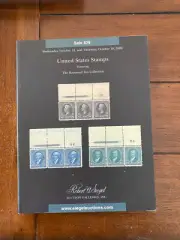 Robert A Siegel Stamp Auction Catalog Sale 829, Raymond Fox United States Stamps