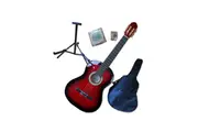 Axiom Beginners Guitar Pack - Full Size Red