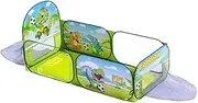 Children's Play Tent with Ball Pit for Interactive Parent-Child Fun, Football Field