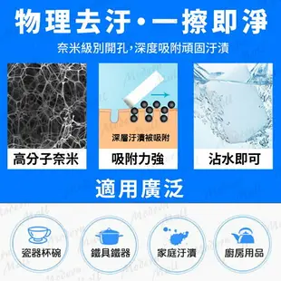 海綿魔術擦【黑科技海綿擦 台灣現貨】科技海棉 清潔去汙 海棉魔力擦 神奇海棉 清潔海棉 萬能擦 海綿 菜瓜布