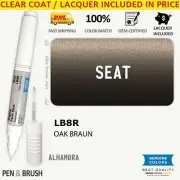 LB8R Touch Up Paint for SEAT Brown ALHAMBRA P0 B8R OAK BRAUN Pen Stick Scratch C