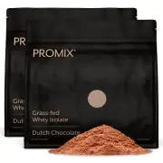 Promix Whey Protein Isolate Powder Chocolate - 5lb Bulk - Grass-Fed & 100% Al...
