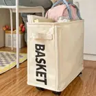 Collapsible Yoga Mat Storage Basket Waterproof Foldable Laundry Basket Toys