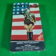 Patton VHS 1983 CBS Fox Drawer Box 2-Tape Set George C. Scott New Sealed