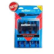 Sutton D501SS10 Spade Bit Set 10 piece - ABS Case