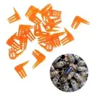20x/Set Bee Queen Cell Cover Beekeeping Tool Beekeeper Plastic Cage Protecti AUT