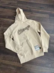 Mitchell & Ness CHICAGO WHITE SOX men's cotton blend hoodie, khaki, LARGE, New