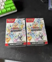 Pokémon TCG: Scarlet & Violet-Prismatic Evolutions Booster Bundle 6 Packs (x2)