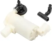 SSRAY Car Windshield Washer Pump,Fit For Mazda, CX-3 2015-2020 D651-67-482A Windscreen Washer Pump Replace Windscreen Fluid Pump