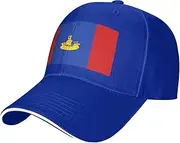 [SSIULUS] Flag of Kostroma Casquette Cap Hats,Trucker,Baseball Cap with Snapback,Perfect for Summer,Golf