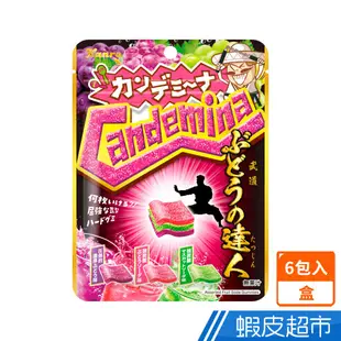 日本甘樂 Kanro Candemina軟糖-武道達人葡萄口味(6入/盒) 水果 軟糖 日本糖果 現貨 蝦皮直送