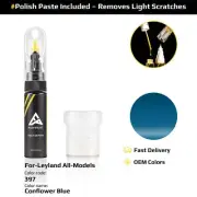 Touch Up Paint For Leyland All Models 397 Conflower Blue With Polish Paste
