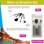 Au NEW 5 Pieces Makeup Brush Set Foundation Blusher Cosmetic Make Up