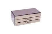 GABRIELLA Mirrored Mink Large Jewellery Box by One Six Eight London