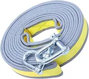 MAGICLULU 1Set Sturdy Reflective Towing Rope for Trucks Emergency Supplies with Shaped Hooks Thickened Design for Vehicles Up to Tons Essential Towing Cable for Off Road
