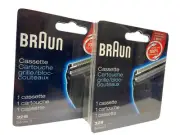2/Braun 32B Replacement Cutter Cassette Black Series 3