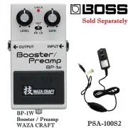 BOSS Effects Pedal Booster / Preamp " BP-1W WAZA CRAFT " AC adapter PSA-100S2