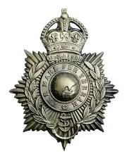 Royal Marine Light Infantry Helmet Plate Brass Metal