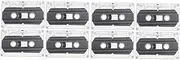 Angoily 8 Pcs Recordable Audio Cassette Tapes Large Capacity Cassette Tapes for Creative Use