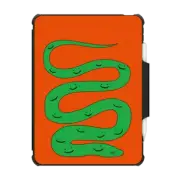 iPad Pro 12.9-inch (5th/6th gen) Impact Folio Case Happy Snake Ipad Case
