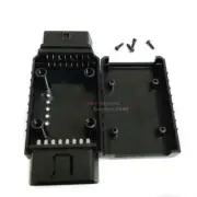 car OBDII 16pin OBD2 male female plug shell cover connector for ELM327 housing