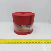 Red Soft SkirtBoard Rubber Sheet 8" Tall 144" Long x 1/2" Thick