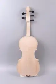 Unfinished 5String Violin 4/4 White Violins Maple Spruce Wood Handmade