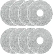 [MsDaos] Mop Pads Replacement Parts for Dreame L10 Ultra / L10S Pro / L10S Ultra / L10S Pro Ultra Heat / L10 Prime / L20 Ultra / L40 Ultra / X40 Ultra / X50 Ultra / X10+ / X20+ Robot Mop Cloths (Pack of